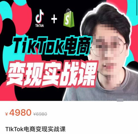 TikTok运营+Shopify独立站运营+TikTok广告投放（TikTok电商变现实战课）