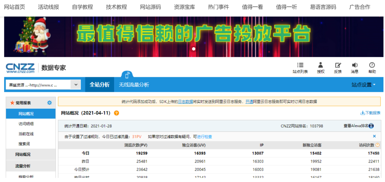 黑鱼资源网 整站源码带完整数据 带SEO优化功能带广告位