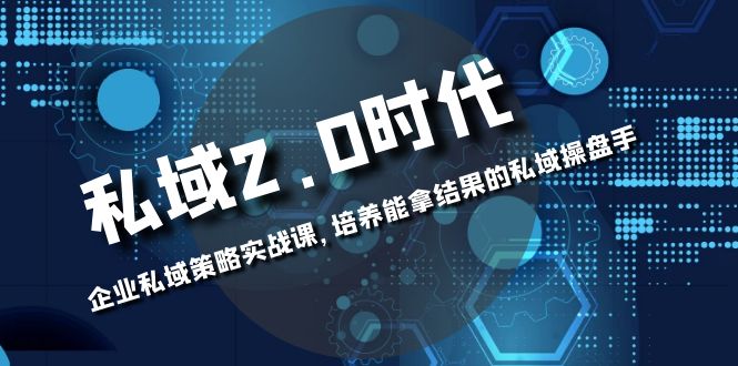 私域2.0时代：拥有自己的私域策略，打造成功的私域操盘手！